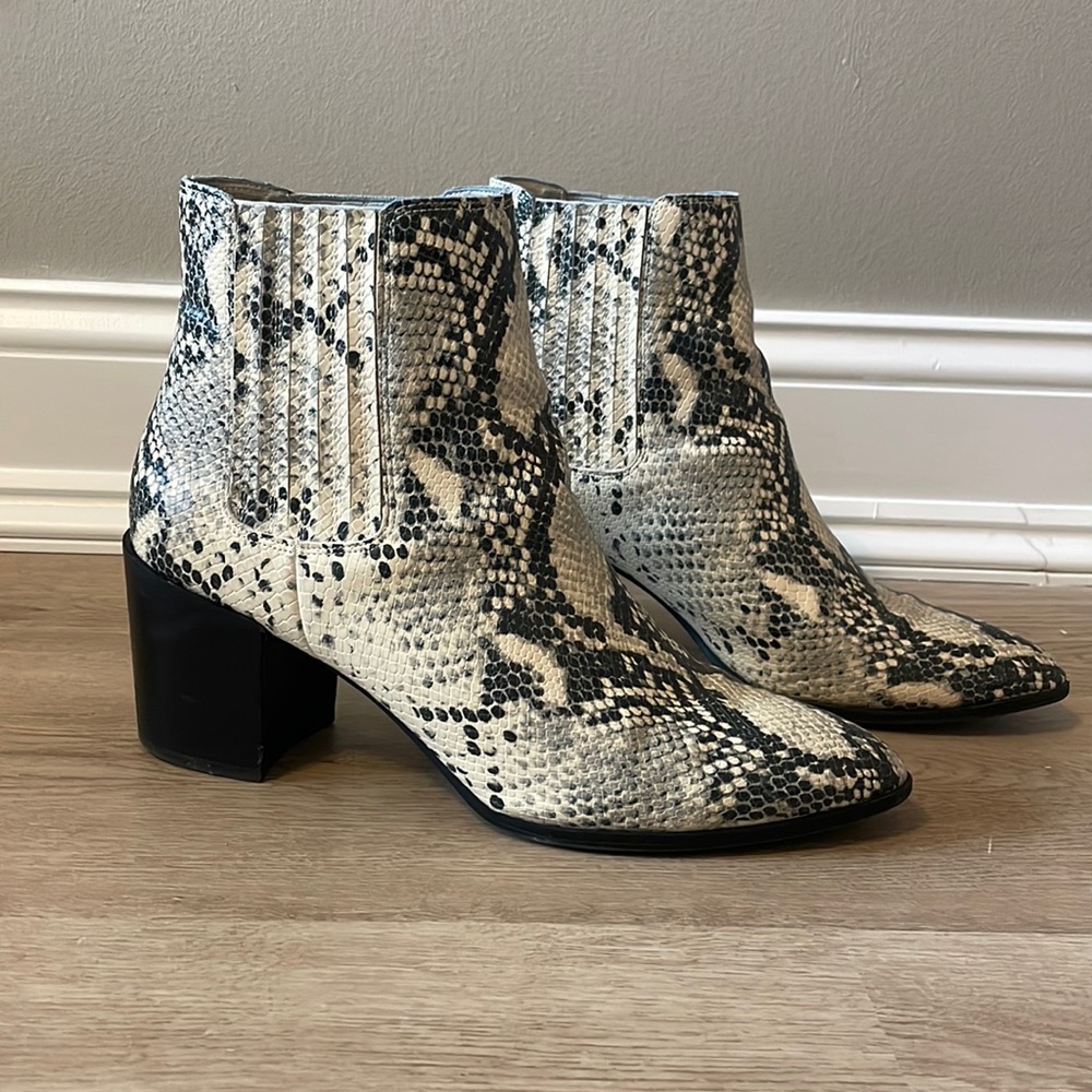Steve Madden Snake Booties